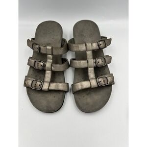 Vionic Sandals Women's US 8 Adjustable Buckle Straps Podiatrist Designed Comfort